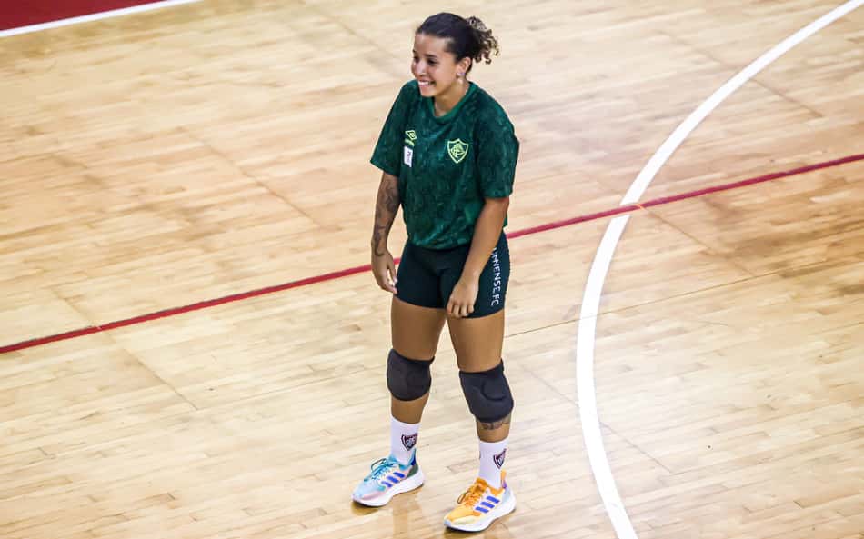 Lelê foi jogadora do Fluminense (Foto: Marina Garcia/FFC)