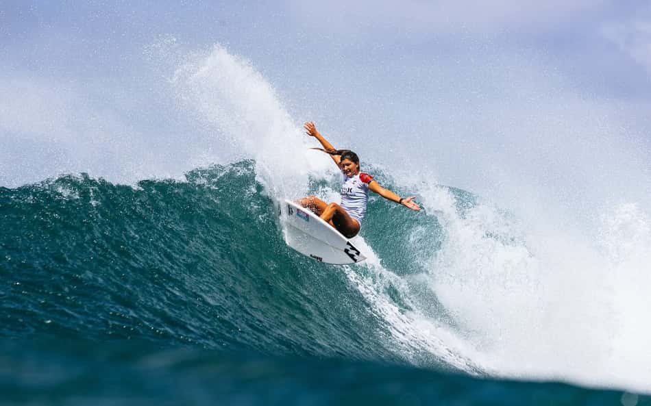 WSL: Luana Silva é eliminada nas quartas de Gold Coast