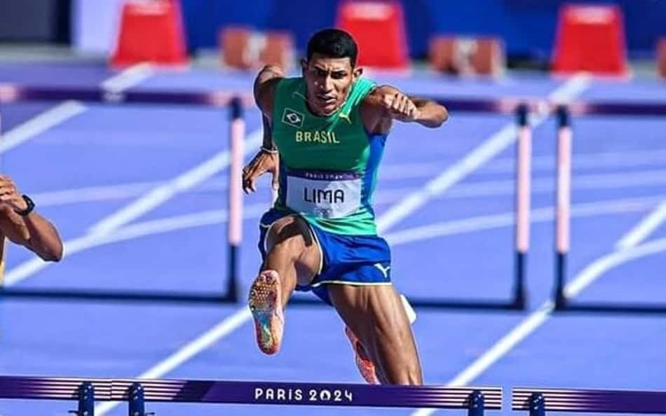 Matheus Lima conquista prata nos 400m com barreiras na Diamond League de Xangai