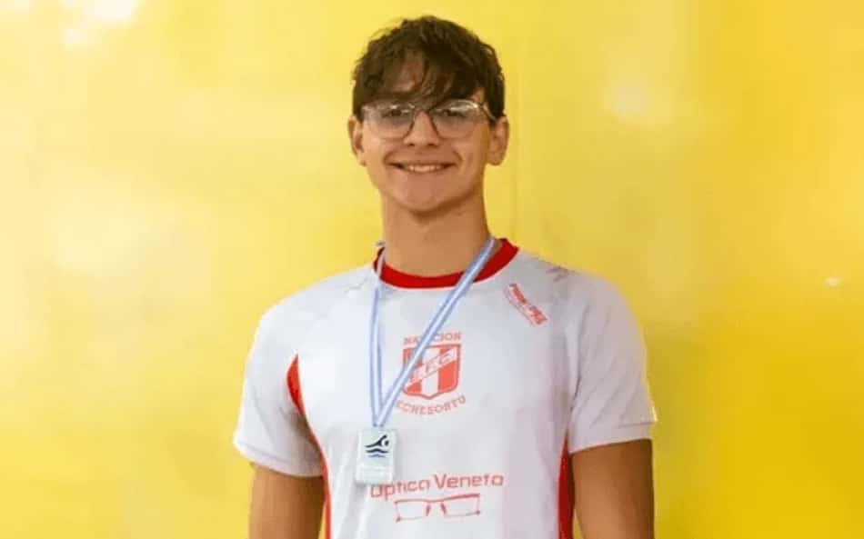 Nadador argentino de 17 anos pode ficar paraplégico após acidente