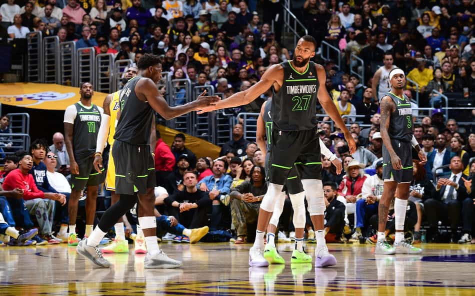Playoffs da NBA: Rudy Gobert brilha e Timberwolves eliminam Lakers