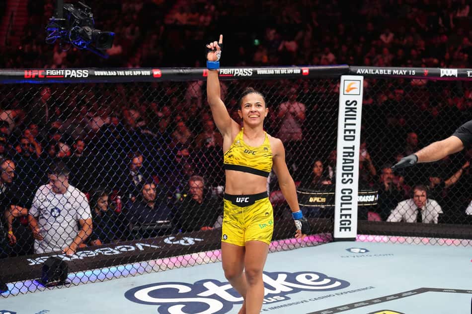 Natália Silva vem de vitória sobre ex-campeã do UFC (Foto: Divulgação UFC)