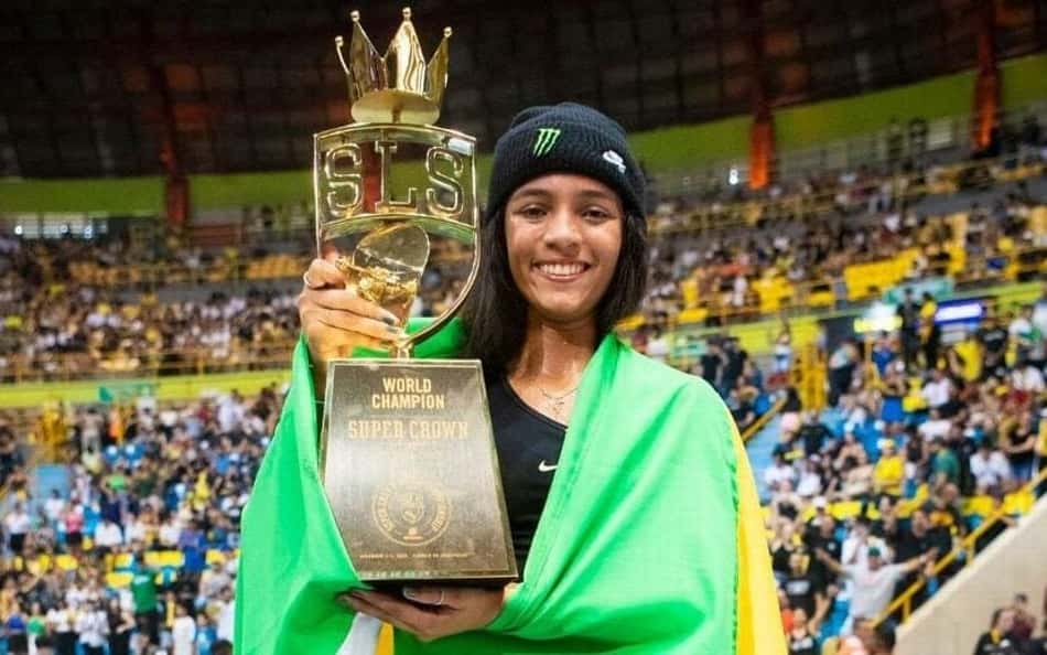 Rayssa Leal foi a primeira tricampeã do SLS
