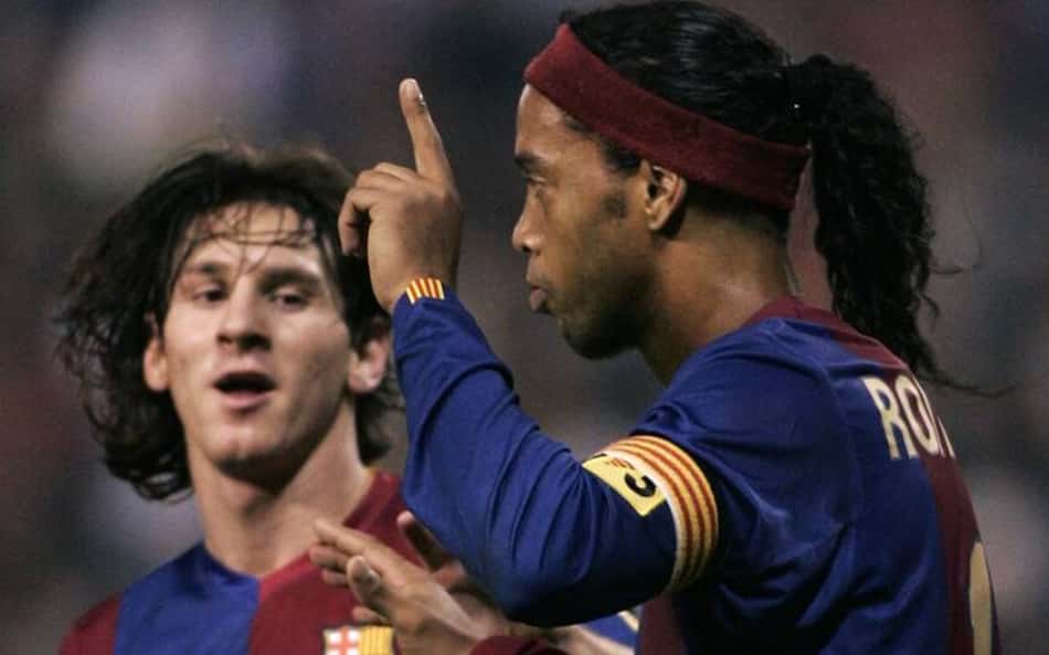 Primeiro título de Messi com o Barcelona completa 20 anos
