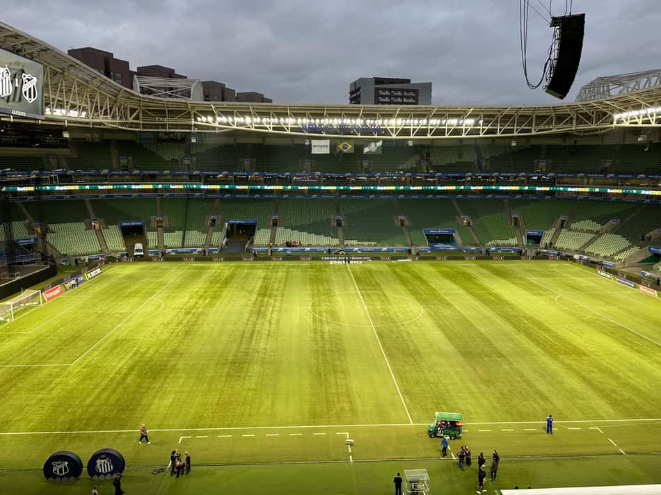 Allianz Parque recebe Santos x Ceará