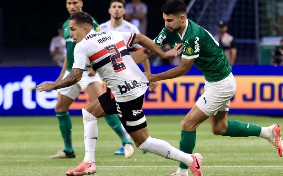 Palmeiras x São Paulo: IA crava o resultado do clássico pelo Brasileirão