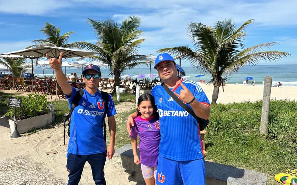 Torcida da Universidad de Chile invade o Rio, mas maioria não tem ingresso contra o Botafogo