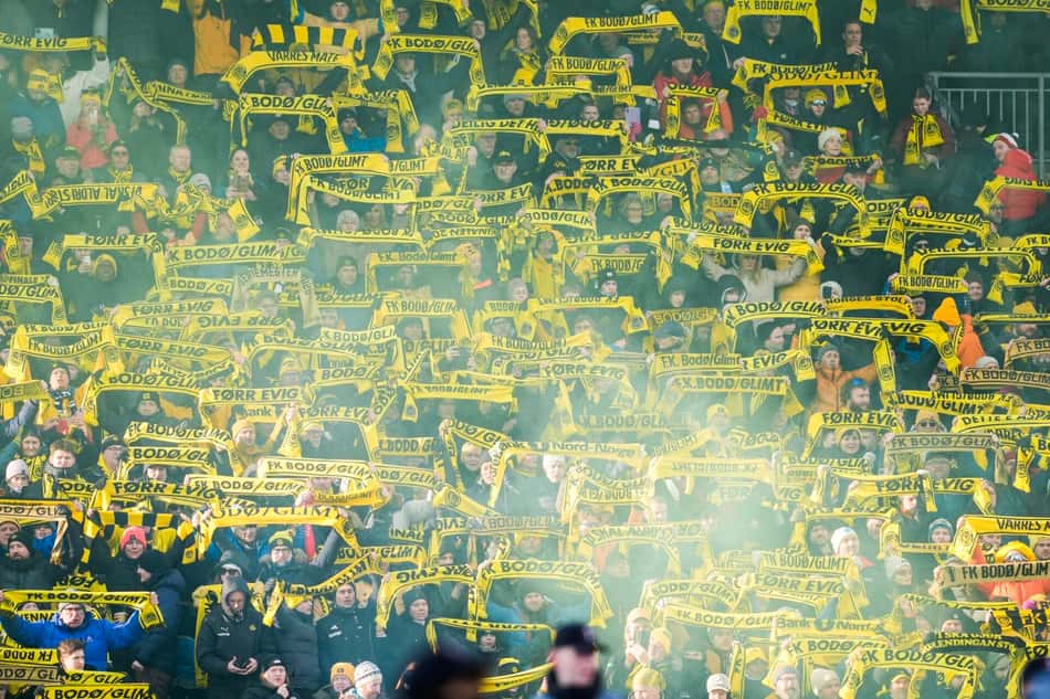 Torcida do Bodo/Glimt Slavia Praga Bodø/Glimt