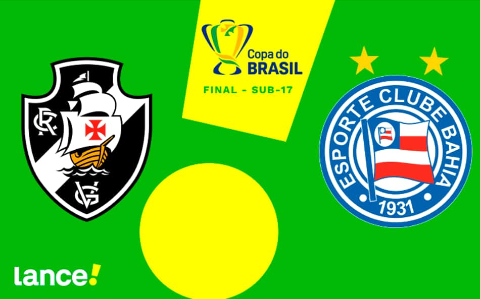 Vasco x Bahia, final da Copa do Brasil sub-17: onde assistir ao vivo, horário e escalações