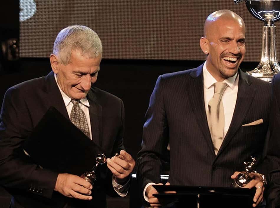 Juan Ramón Verón e Juan Sebastián Verón - Estudiantes