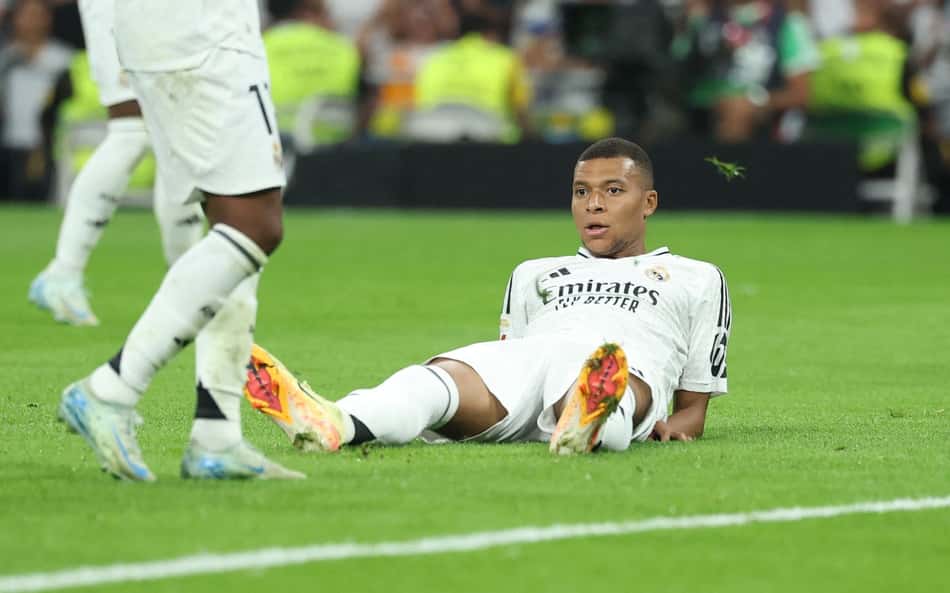 Mbappé, do Real Madrid, é hospitalizado com gastroenterite aguda