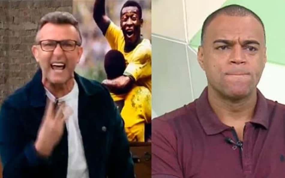Neto dispara sobre Denílson: 'Eu que nunca quis estar perto'