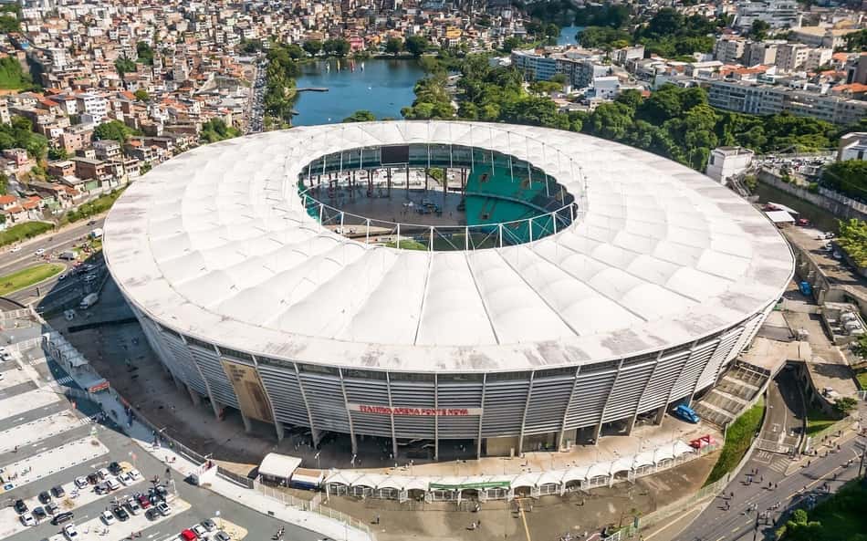 Arena Fonte Nova é um dos estádios 100% equipados com reconhecimento facial