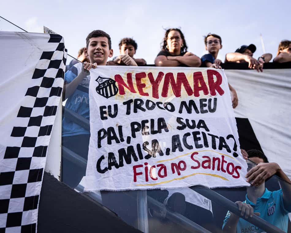 Neymar voltou ao Santos em janeiro (Foto: Raul Baretta/ Santos FC)