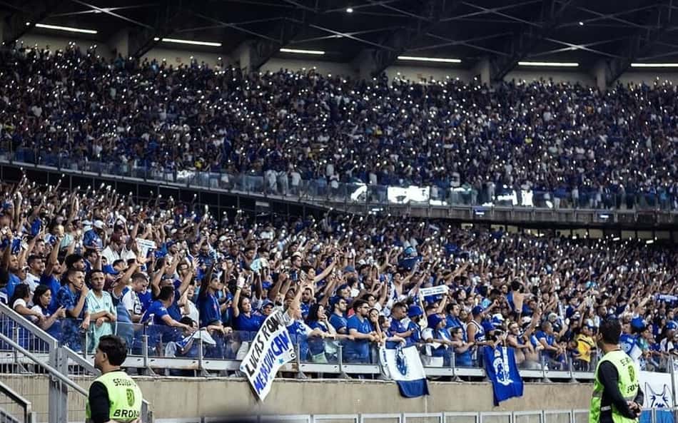 Média de público do Cruzeiro é a quarta melhor do Brasileirão