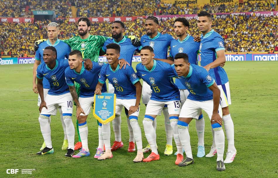 Brasil vem de empata com o Equador (Foto: Rafael Ribeiro/CBF)