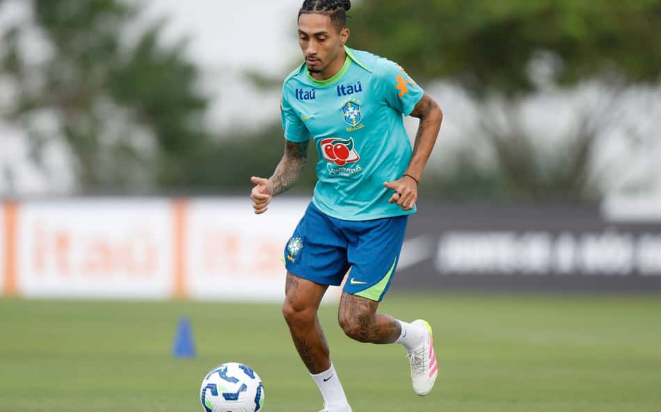 Esperado por Ancelotti, Raphinha participou de 35% dos gols da Seleção nas Eliminatórias