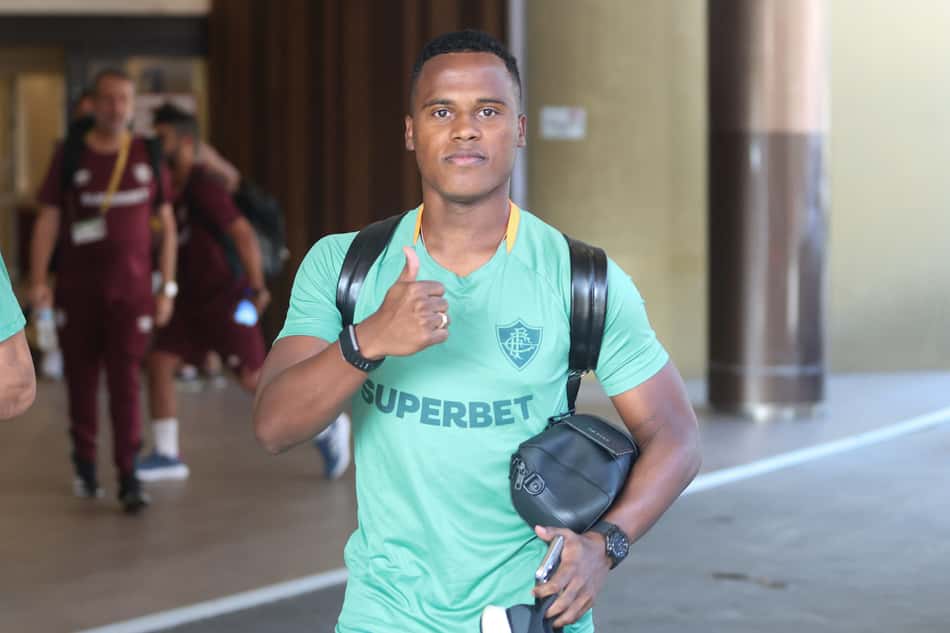 Arias falou sobre o momento no Mundial (Foto: Marcelo Gonçalves/Fluminense FC)