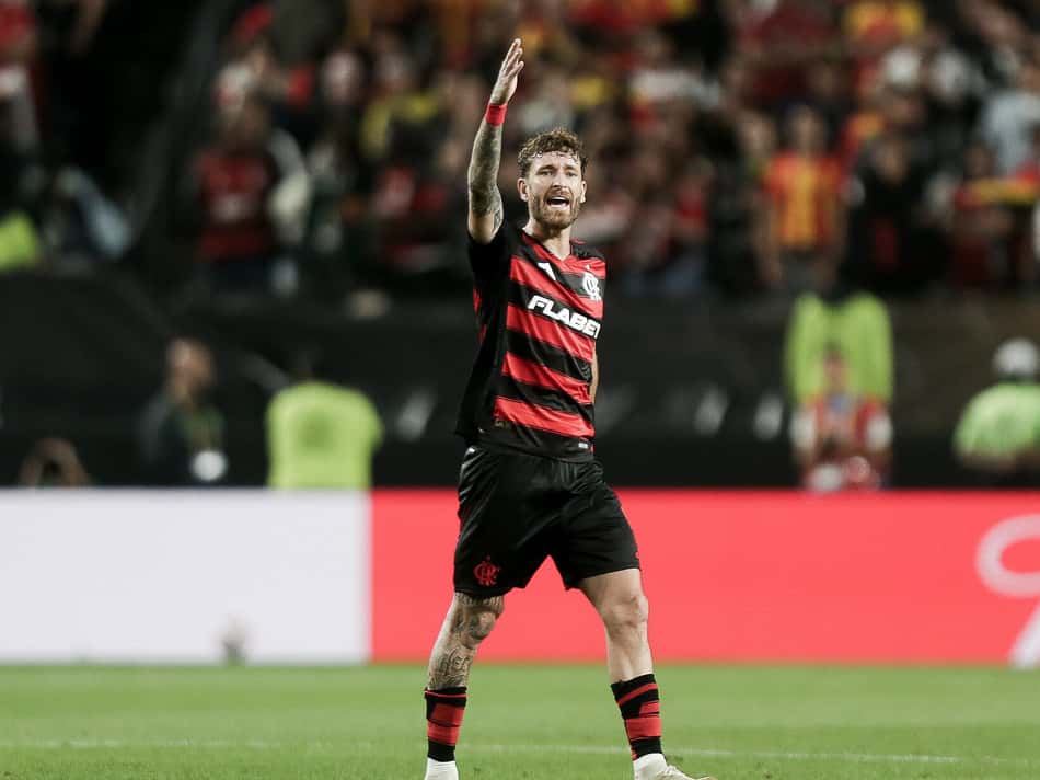 Léo Pereira em Flamengo x Espérance (Foto: Gilvan de Souza / Flamengo)