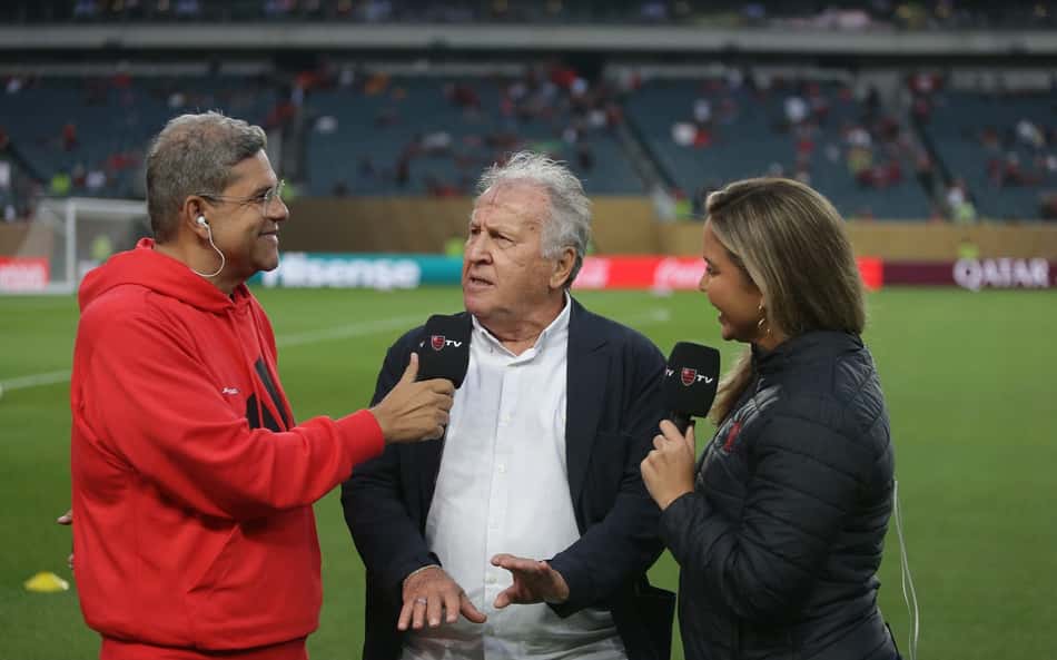 Zico revela suas expectativas para duelo decisivo com o Chelsea