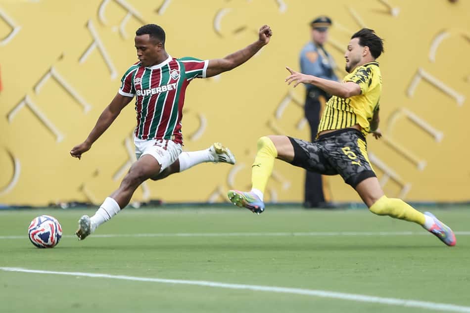 Fluminense x Borussia (Foto: Lucas Merçon/ FFC)