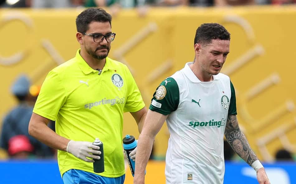 Aníbal avança em recuperação e pode reforçar o Palmeiras contra o Botafogo