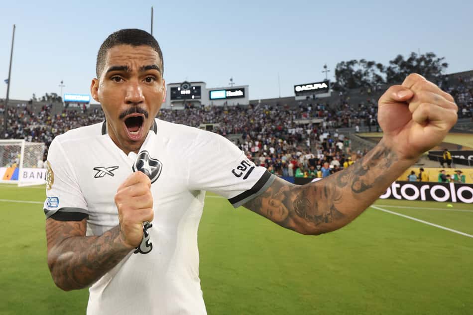 Allan foi um dos destaques do Botafogo contra o PSG (Foto: Vítor Silva/Botafogo)