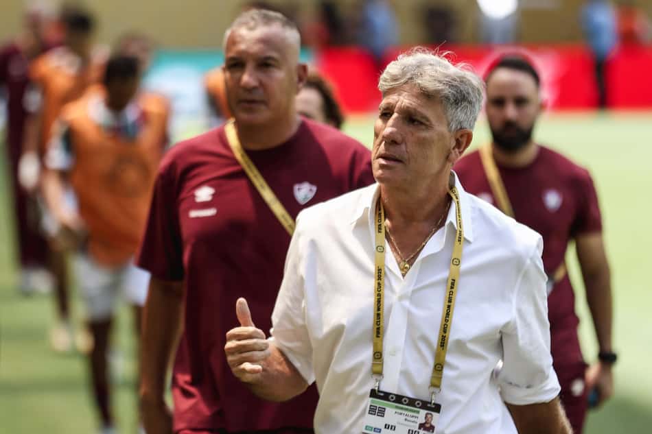 Renato Gaúcho, técnico do Fluminense (Foto: Lucas Merçon / Fluminense FC)