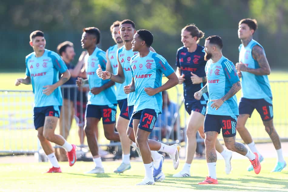 Treino Flamengo Orlando Mundial