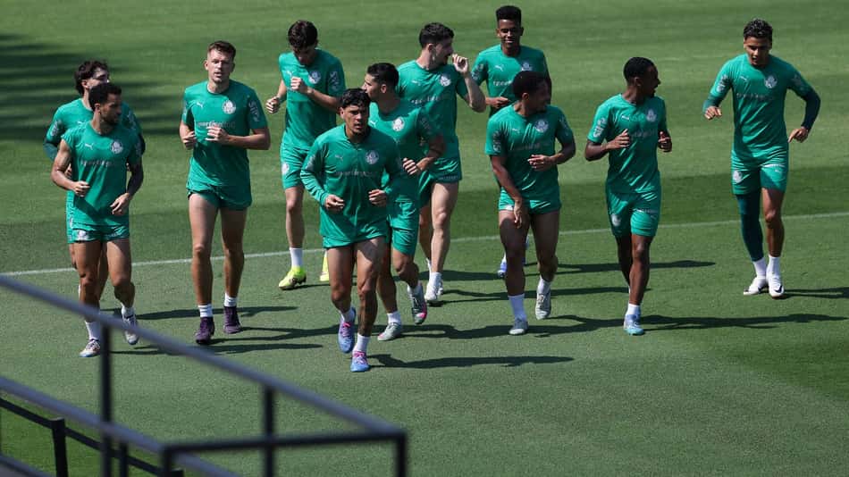 Palmeiras recebeu folga neste domingo (29) (Foto: Cesar Greco/Palmeiras)