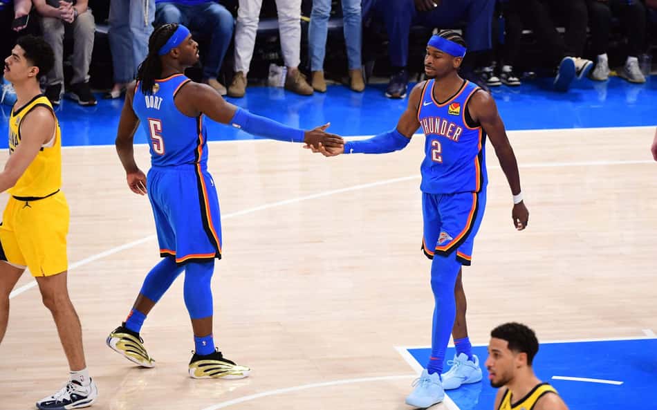 Shai brilha, Thunder domina Pacers e empata série na final da NBA