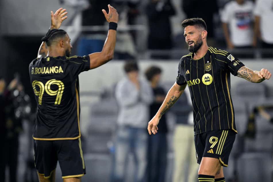 Giroud e Bouanga - Los Angeles