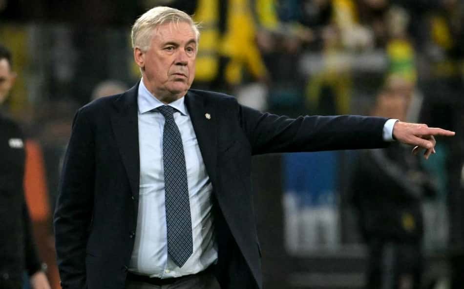 Ancelotti comanda a Seleção Brasileira (Foto: NELSON ALMEIDA / AFP)