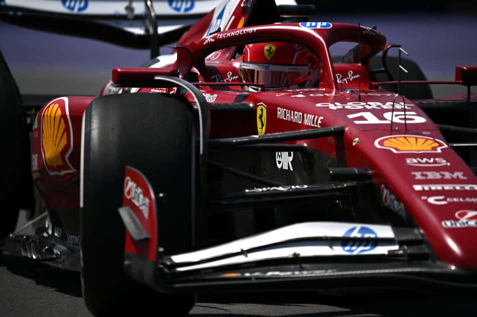 MONTREAL, QUEBEC - JUNE 15: Charles Leclerc of Monaco and Scuderia Ferrari looks on in the Paddock prior to the F1 Grand Prix of Canada at Circuit Gilles-Villeneuve on June 15, 2025 in Montreal, Quebec.