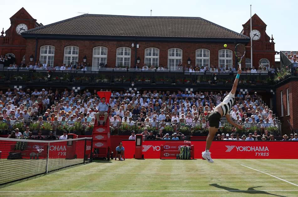 Partida em Londres é a primeira de Alcaraz desde o bicampeonato de Roland Garros