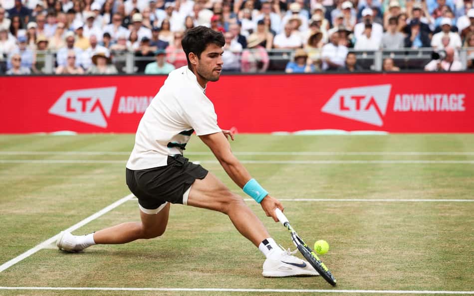 Datas de estreia de Sinner e Alcaraz em Wimbledon são definidas