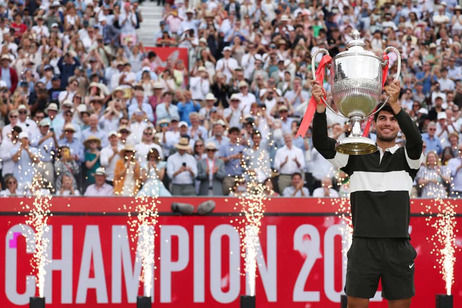 O troféu é o 21º da carreira de Carlos Alcaraz