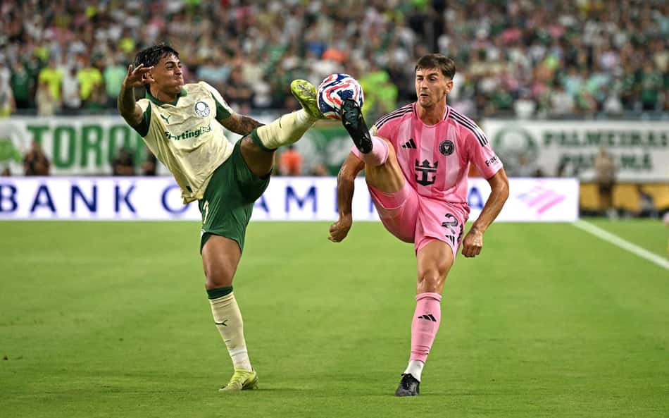 Palmeiras busca empate no fim com Inter Miami e pega o Botafogo no Mundial de Clubes