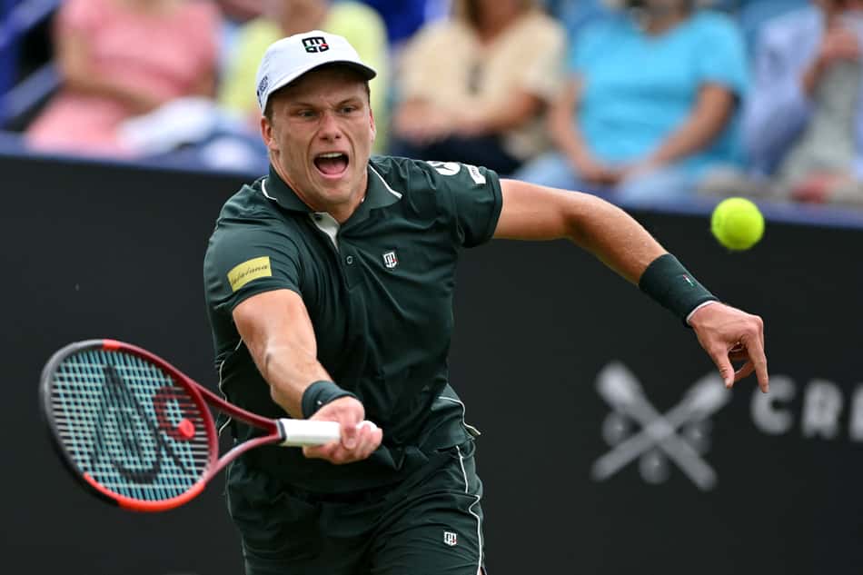 Imagens das semifinais do ATP 250 de Eastbourne