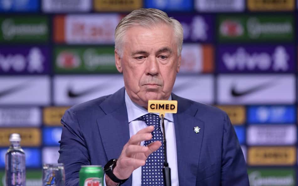 Carlo Ancelotti convoca seleção pela primeira vez