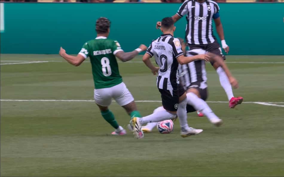 Lance em Palmeiras x Botafogo irrita internautas: 'Precisa mudar'