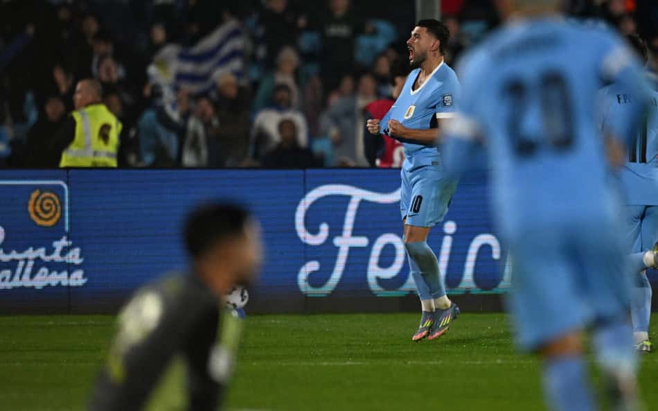 Arrascaeta faz golaço, e Uruguai bate a Venezuela pelas Eliminatórias