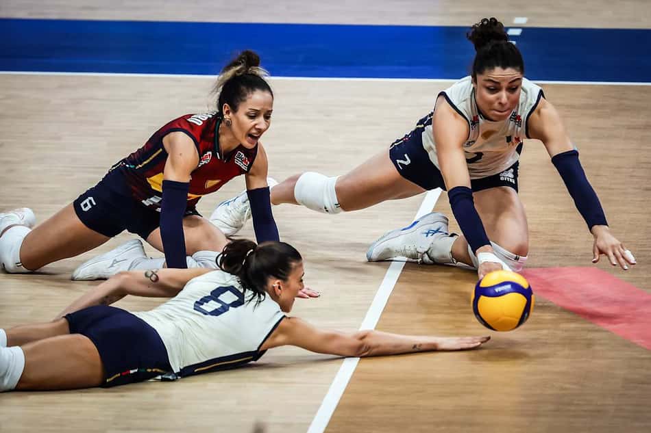 Brasil x Itália, pela VNL feminina, no Maracanãzinho (foto: VNL)