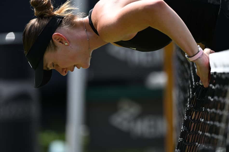 Bia Haddad enfrenta a ucraniana Elina Svitolina em Bad Homburg (foto: Kirill KUDRYAVTSEV / AFP)