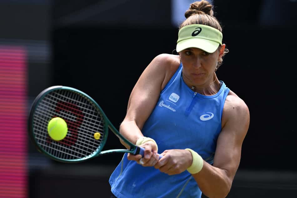 Bia Haddad enfrenta a ucraniana Elina Svitolina em Bad Homburg (foto: Kirill KUDRYAVTSEV / AFP)