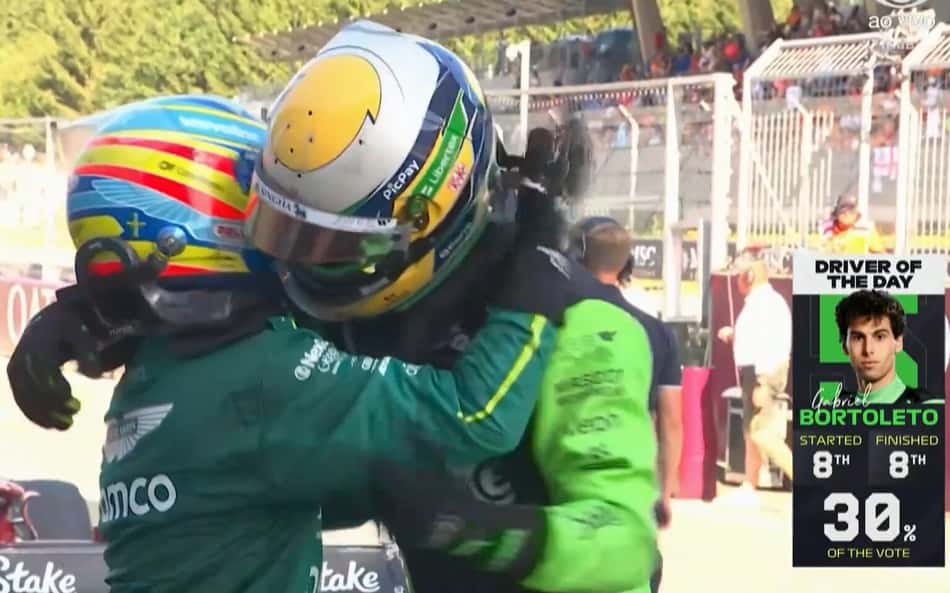 Brasileiros vão à loucura na web com primeiros pontos de Gabriel Bortoleto na F1