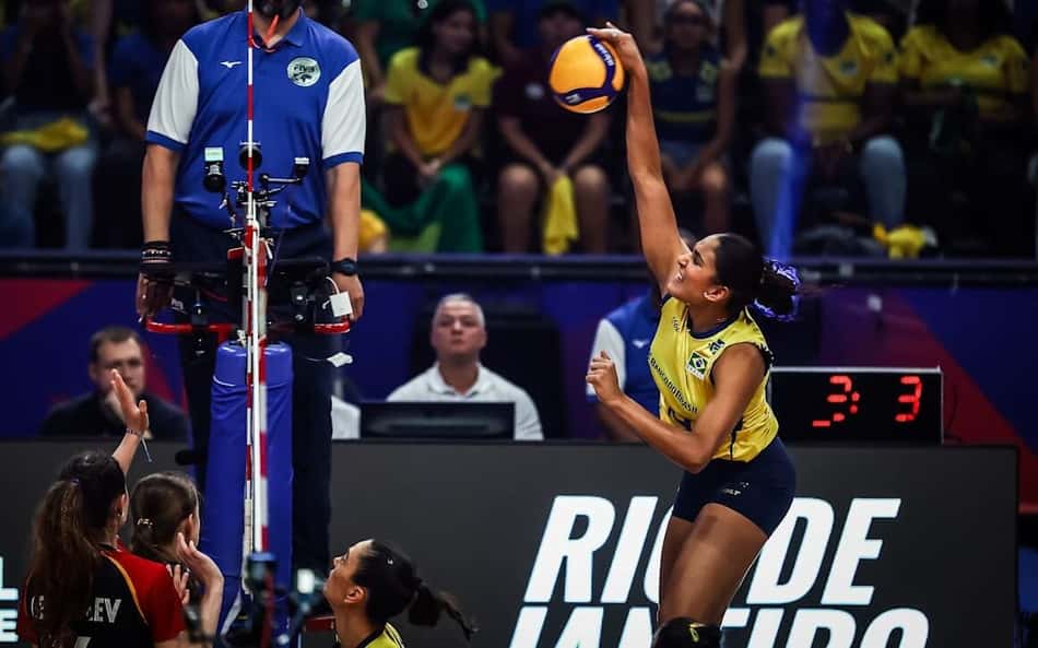 Quem a Seleção feminina enfrenta na segunda semana da VNL?