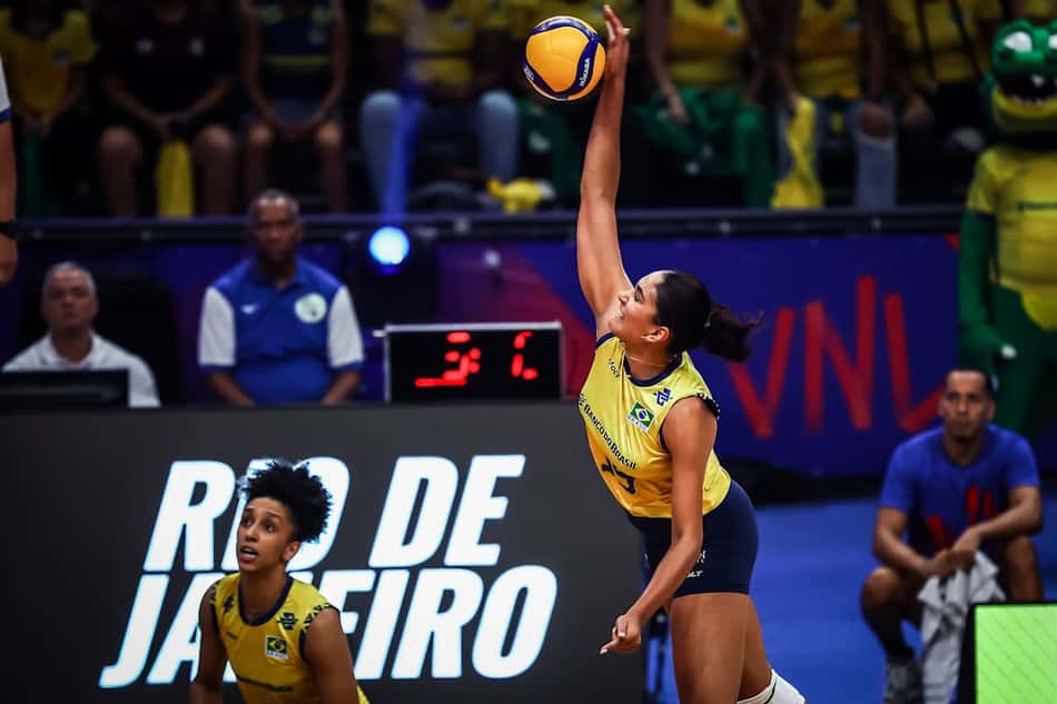 Brasil x Alemanha, VNL feminina (foto: divulgação VNL)