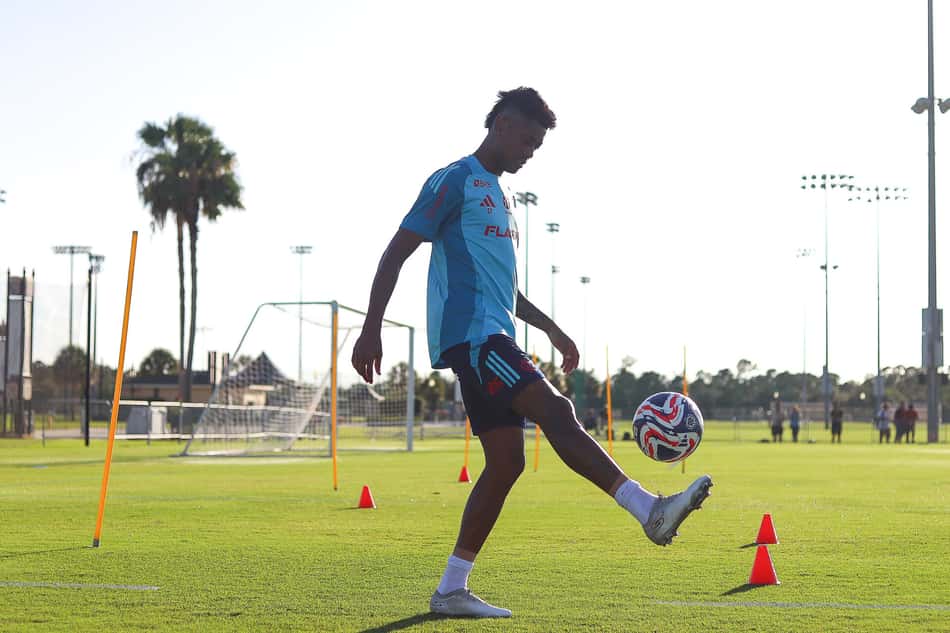 Bruno Henrique Flamengo treino Mundial Bayern