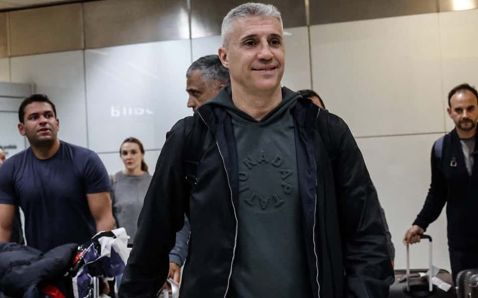 São Paulo: Hernán Crespo chega ao Brasil